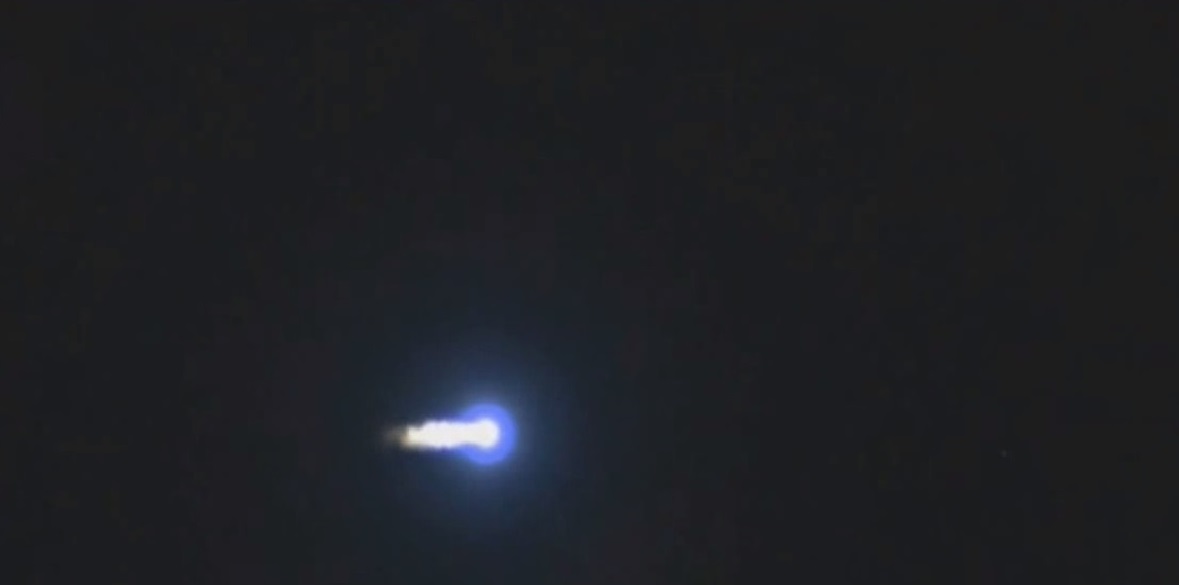 OVNI derriba cohete ruso Cohete2